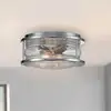 Image de Elstead Lighting Ashland Bay Plafonnier, E27, QN-ASHLANDBAY-F-PC-BATH,