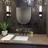 Image de Elstead Lighting Facet Applique murale LED à 1 source lumineuse, QN-FACET-LED1-BK-BATH,
