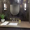 Image de Elstead Lighting Facet Applique murale LED à 1 source lumineuse, QN-FACET-LED1-PC-BATH,