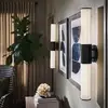 Image de Elstead Lighting Facet Applique murale LED à 2 sources lumineuses, QN-FACET-LED2-BK-BATH,