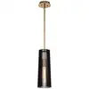 Image de Elstead Lighting Linara Suspension E27 à 1 source lumineuse, QN-LINARA-P-BK,
