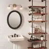 Image de Elstead Lighting Poppy Applique murale à 3 sources lumineuses, QN-POPPY3-HB-BATH,
