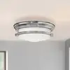 Image de Elstead Lighting Hadrian Plafonnier E27, QN-HADRIAN-FS-CM-OPAL,