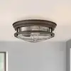 Image de Elstead Lighting Hadrian Plafonnier E27, QN-HADRIAN-FS-OZ-CLEAR,
