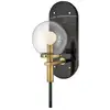 Image de Elstead Lighting Gilda Applique murale E14, QN-GILDA-WB1-BK,