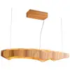 Image de Elstead Lighting Horizon Suspension linéaire LED, QN-HORIZON-LED-LP-100-TEAK,
