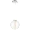 Image de Elstead Lighting Atomo Suspension LED à 1 source lumineuse, QN-ATOMO-1P-PC,
