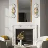 Image de Elstead Lighting Atomo Applique murale LED à 3 sources lumineuses, QN-ATOMO-3W-BG,