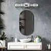 Image de Elstead Lighting Atomo Applique murale LED à 4 sources lumineuses, QN-ATOMO-4W-PC,