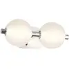 Image de Elstead Lighting Palmas Applique murale LED à 2 sources lumineuses, QN-PALMAS-2W-PN,