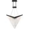 Image de Elstead Lighting Vivien Suspension LED, QN-VIVIEN-P-L-BK,