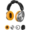 Image de Dyson OnTrac  Casque Audio sans Fil avec réduction de Bruit Active- 55 hrs d’autonomie- Bluetooth 5.0- Charge Rapide de 10 Minutes 6 Hz à 21kHz étui de Protection- Personnalisable (Aluminium/Jaune)