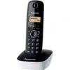 Image de Panasonic KX-TG1611FRW Téléphone Solo sans Fil DECT sans répondeur Blanc [Version Française]