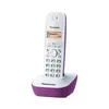 Image de Panasonic KX-TG1611FRF Téléphone Solo sans Fil DECT sans répondeur Pourpre [Version Française]