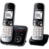 Image de Panasonic Duo KX-TG6822FRB Téléphone Numérique sans fil DECT avec Répondeur Wi-Fi Noir