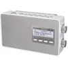 Image de Panasonic Radio FM Portable RF-D10EG-W I Fréquences : FM/DAB/DAB+ 2W HP de 10cm Egaliseur 5 préréglages Horloge Ecran LCD blanc - Version Française