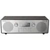Image de Panasonic RF-D100BTEGT Radio de table FM, DAB+ AUX, Bluetooth, DAB+, FM fonction réveil argent, marron