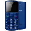 Image de Panasonic KX-TU110 Téléphone portable pour séniors Fonction SOS bleu