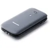 Image de Panasonic KX-TU400EXG Téléphone Portable à Clapet pour Personnes Âgées, Touche SOS Appel Prioritaire, Résistant aux Chocs, Grosses Touches, Appareil Photo, Lampe de Poche, Bluetooth, Gris