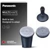 Image de Panasonic ER-CFB1-A503 MULTISHAPE(Système Modulaire de Soins Personnels)Kit Têtes Brosses pour Visage, Brosse Exfoliante Visage, Brosse Nettoyante pour Barbe, Brosse pour Nettoyer en Profondeur, Noir