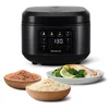 Image de Panasonic SR-DA152KXE Cuiseur à Riz et Cuiseur Vapeur, 1.5L, 8 tasses, Fuzzy Logic, Indicateur de Quantité d'Eau, sans BPA, Maintien au Chaud, Départ Différé, Noir