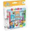 Image de BRAINBOX Pocket : Les Métiers - Jeu de Cartes de Mémoire et Observation