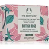 Image de The Body Shop British Rose Cleansing Bar savon solide corps et visage 100 g