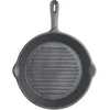 Image de Kitchen Craft - Poêle en Fonte Ronde pour Plaque à Induction, Naturellement Antiadhésive, 24 cm
