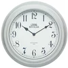 Image de KitchenCraft Living Nostalgia Analogue Wall Clock, Grey, 25.5 cm (10 inch)