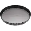Image de MASTER CLASS Moule à Tarte Cannelé Antiadhésif sans APFO en Acier au Carbone 1 mm d'Épaisseur, Gris, 28 cm (11')