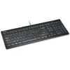 Image de Kensington 948067 Advance Fit - Clavier fin et silencieux avec câble de taille normale, touches multimédias pour le contrôle du volume et le fonctionnement Plug & Play, compatible avec Windows et Mac, noir (Layout espagnole)
