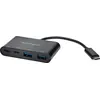 Image de Kensington Hub 4 Ports USB-C, Transfert des données jusqu'à 5 Gbit/s - Installation Plug & Play, Adaptateur USB Compatible Dell, Windows, MacBook (K39124EU), noir