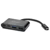 Image de Kensington K39124EU Hub USB 4 ports USB-A, USB-C® USB 3.0 5 GBit/s avec fiche mâle USB-C noir CH1000 USB-C 4-Port Hub