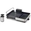 Image de Joseph Joseph Rethink Your Sink - set d’égouttoir à vaisselle extensible et distributeur de savon en en acier inoxydable, Gris