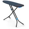 Image de Joseph Joseph Glide Plus-Table à Repasser pour Fer à Vapeur avec pieds réglables compacts et support intégré résistant à la chaleur, Facile à Ranger, Housse en coton avancée, Noir/Blue