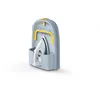 Image de Joseph Joseph Pocket Planche à Repasser Pliante 90 x 33 cm avec Housse en Coton 100%, Rangement Compacte, Table Peu Encombrante, Porte-Fer Intégré, Gris/Jaune