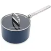 Image de Joseph Joseph Space Casserole 19cm avec Couvercle, Poignée Pliable, Gain de Place, Induction & Four, Revêtement Céramique