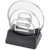 Image de Joseph Joseph Space Support Couvercles, Rangement pour 3 Couvercles, Antidérapant, Organisateur de Placard