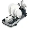 Image de Egouttoir vaisselle compact et extensible en inox gris Extend  Joseph Joseph