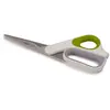 Image de Joseph Joseph PowerGrip - Ciseaux de cuisine avec poignée de pouce intégrée et effeuilleuse, blanc/vert