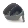 Image de 2 passoires coins ergonomiques gris Joseph Joseph