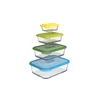 Image de Set de 4 boîtes en verre Net Glass Storage Joseph Joseph