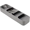 Image de Joseph Joseph DrawerStore - Organisateur de tiroir à couverts compact, 5 compartiments, peut contenir plus de 24 pièces - Gris