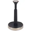 Image de Joseph Joseph Push & Tear Porte-Rouleau de Cuisine sur Pied, Détache de Papier Facile (Hauteur maximale du Rouleau de Cuisine de 24 cm), Gris Foncé