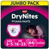 Image de Drynites Couches-culottes Absorbantes Pour Fille 64 Unités