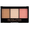 Image de REVOLUTION - MUR Ultra Sculpt & Contour Kit Ultra Light/Medium C04 Highlighter 11 g Marron clair female