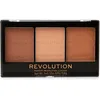 Image de Makeup Revolution, Ultra, Sculpt & Contour Kit, Palette de Contours, Light/Med C04, 3 Ombres, 10.8g
