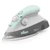 Image de oliso M3Pro Textile Compact Fabric Project Fer à vapeur avec Solemate Protection de la plaque chauffantepeur avec Solemate Hot Iron Rest, Aqua