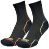 Image de 1000 Mile 2266bl Chaussettes, Noir/Orange/Vert, L Homme