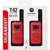 Image de MOTOROLA T42 & Amazon Basics Piles Rechargeables AAA, Pré-Chargées - Lot de 12